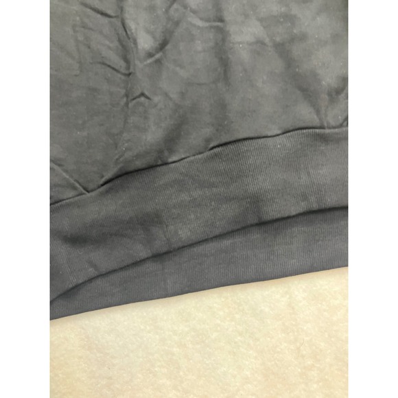 LOU & GREY Black Signature Soft Plush Quarter Zip Sweatshirt Women's Medium new - Picture 5 of 10